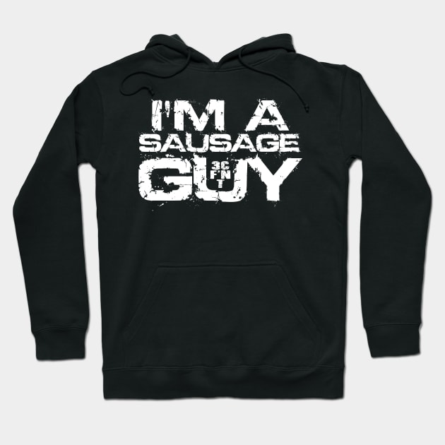 Sausage Guy Hoodie by 3CountThursday